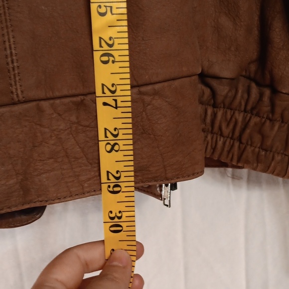 Phase 2 Men's Brown Leather Jacket 2X - Picture 7 of 8